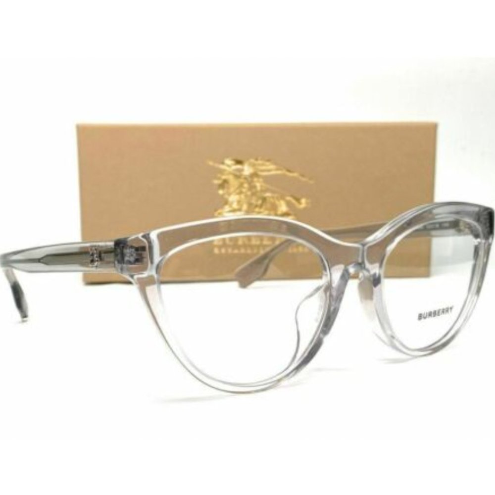 Burberry Women's Transparent Grey Eyeglasses! - Picture 3 of 3